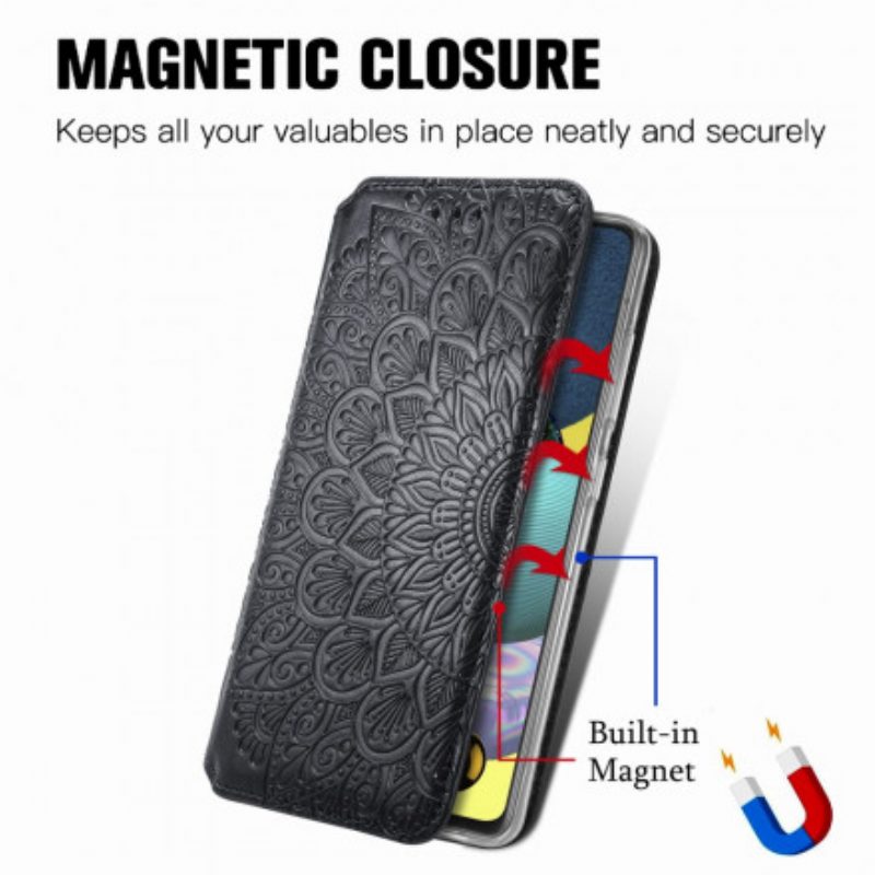 Schutzhülle Für Samsung Galaxy A51 5G Flip Case Mandala