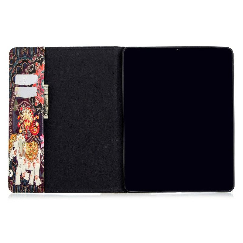 Flip Case Für iPad Pro 12.9" (2020) Elefantenmuster