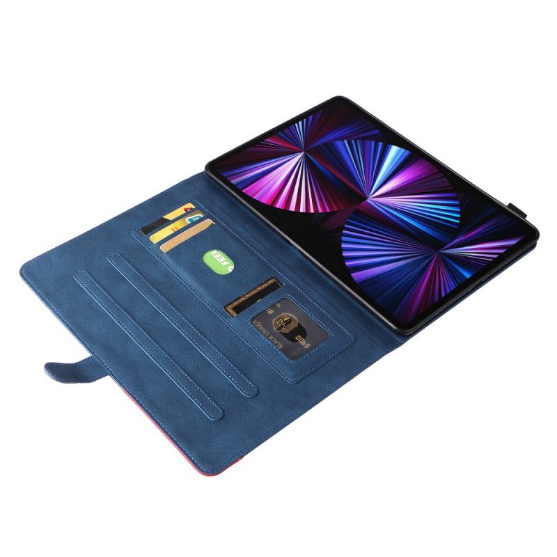 Flip Case Für iPad Pro 12.9" (2020) Zweifarbiges Design