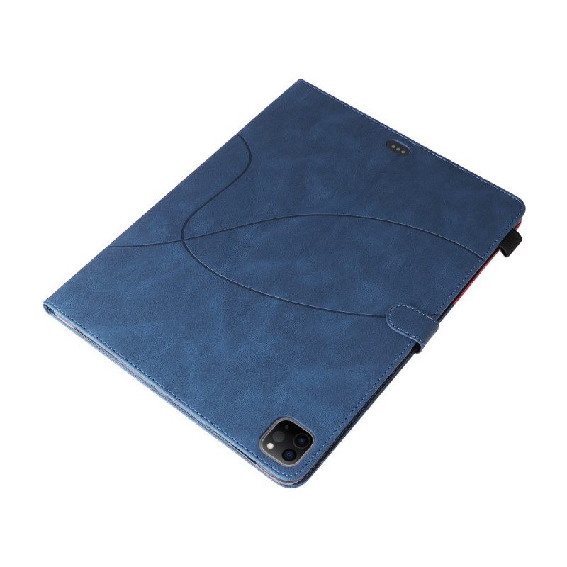 Flip Case Für iPad Pro 12.9" (2020) Zweifarbiges Design