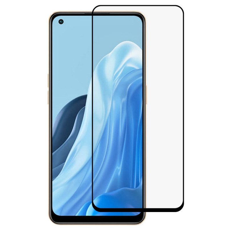 Displayschutzfolie Aus Gehärtetem Glas Für Oppo Reno 7 Mit Schwarzem Rand