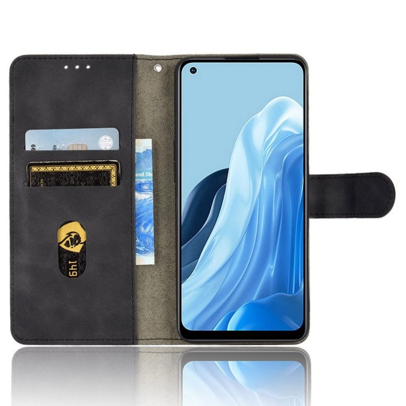 Flip Case Für Oppo Reno 7 Mit Kordel Strappy Skin-touch