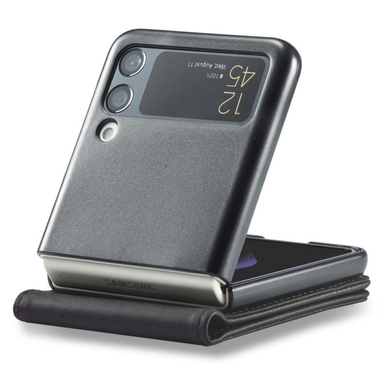 Case Für Samsung Galaxy Z Flip 3 5G Flip Case Kartenhalter Und Verschluss Lc.imeeke