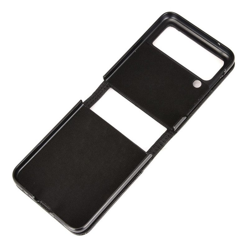 Handyhülle Für Samsung Galaxy Z Flip 3 5G Flip Case Kartenhalter Im 3d-design