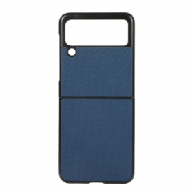 Handyhülle Für Samsung Galaxy Z Flip 3 5G Flip Case Kohlefaser