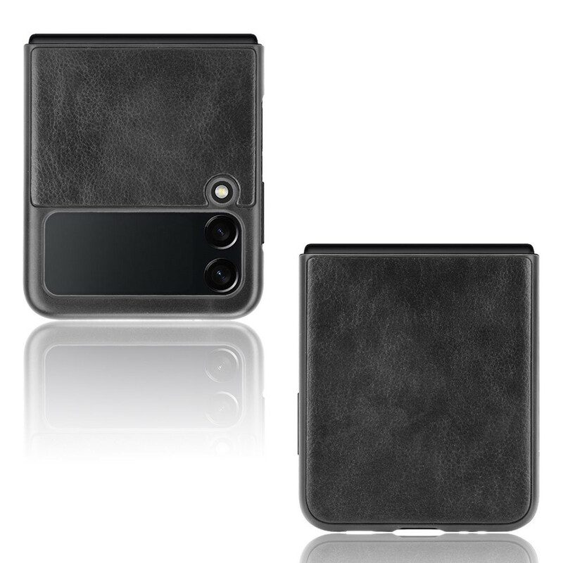 Handyhülle Für Samsung Galaxy Z Flip 3 5G Flip Case Litschi-kunstleder