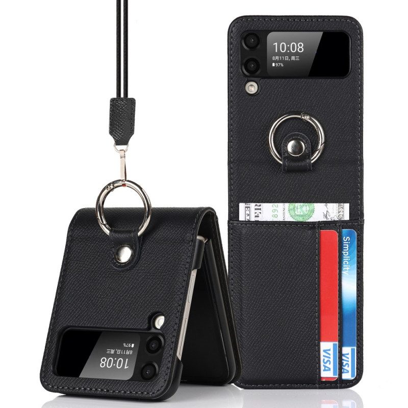 Handyhülle Für Samsung Galaxy Z Flip 3 5G Flip Case Multifunktional