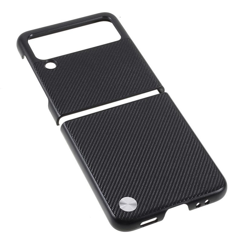 Handyhülle Für Samsung Galaxy Z Flip 3 5G Flip Case X-level-carbonfaser