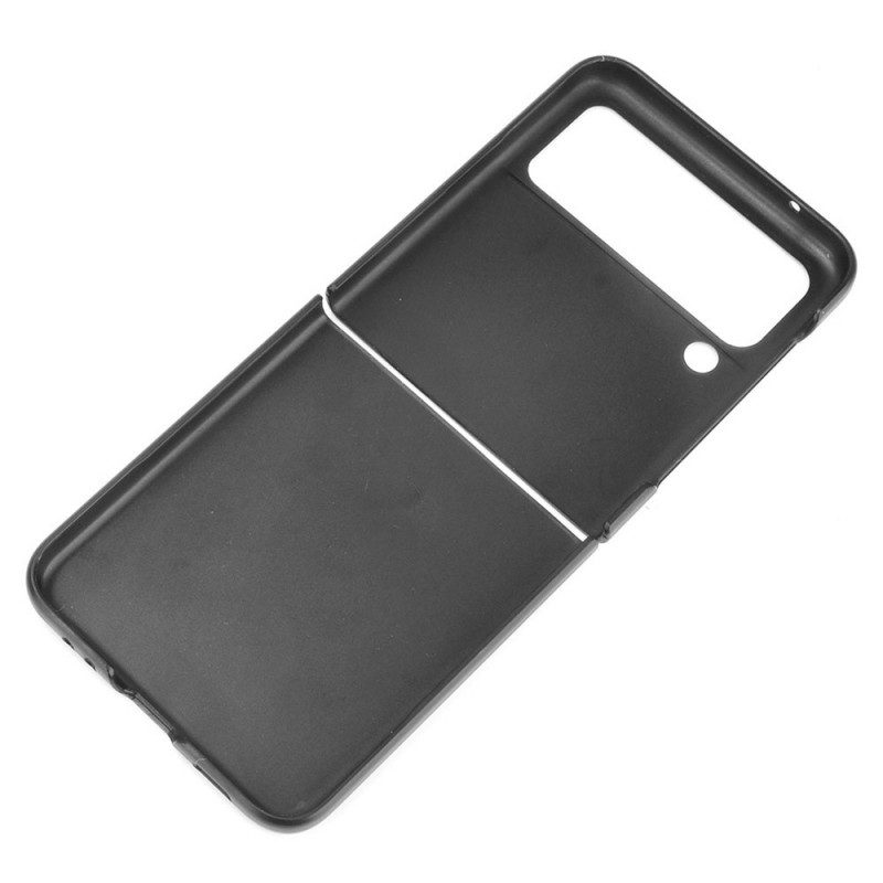 Hülle Für Samsung Galaxy Z Flip 3 5G Flip Case Designer-ledereffekt