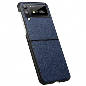 Hülle Für Samsung Galaxy Z Flip 3 5G Flip Case Echtes Leder