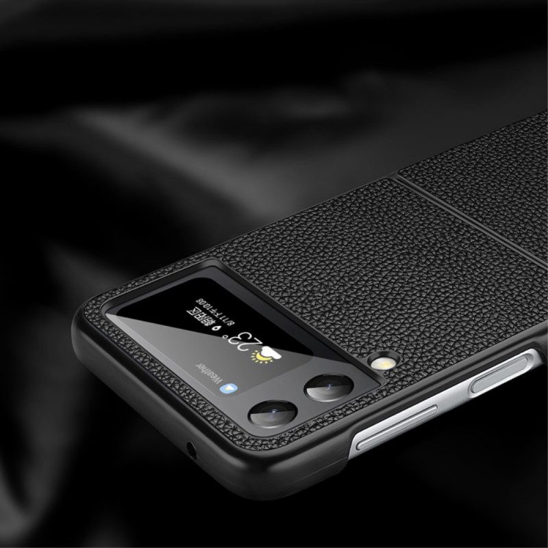 Hülle Für Samsung Galaxy Z Flip 3 5G Flip Case Echtes Leder