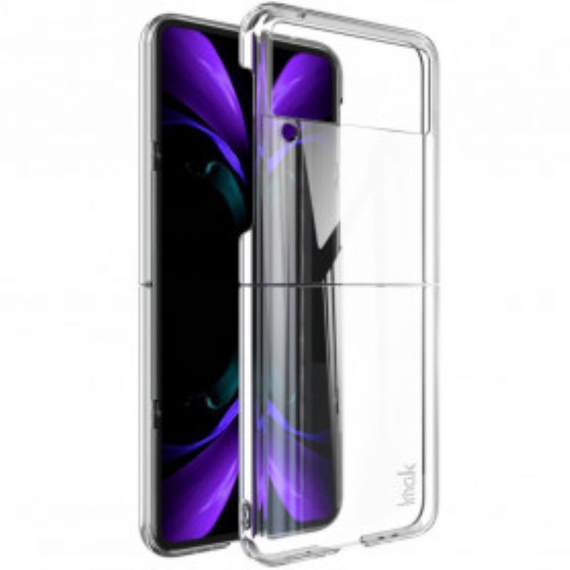 Hülle Für Samsung Galaxy Z Flip 3 5G Flip Case Kristall Imak