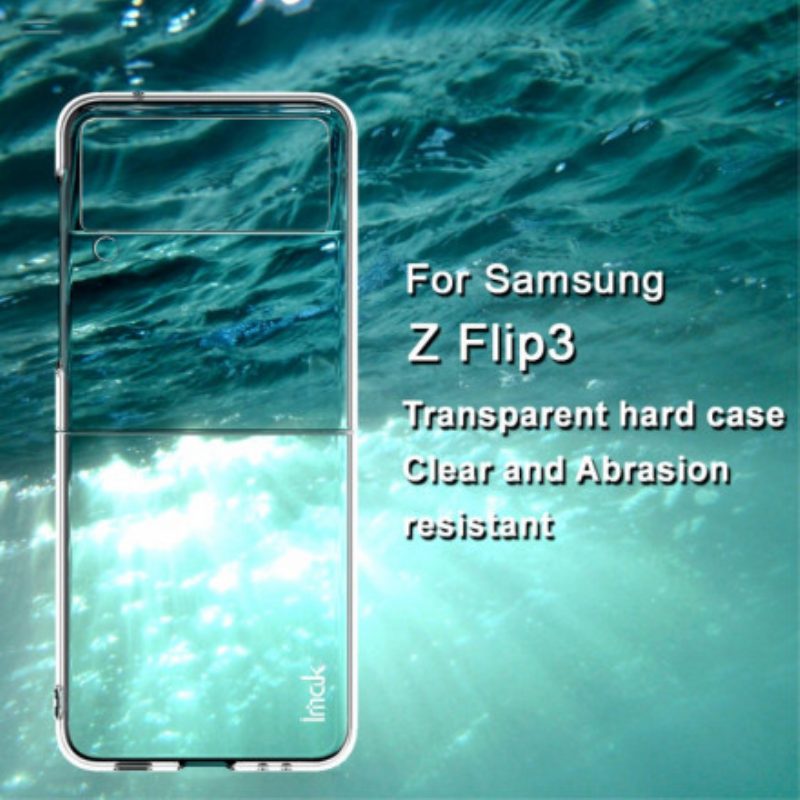 Hülle Für Samsung Galaxy Z Flip 3 5G Flip Case Kristall Imak