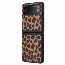 Hülle Für Samsung Galaxy Z Flip 3 5G Flip Case Leopard