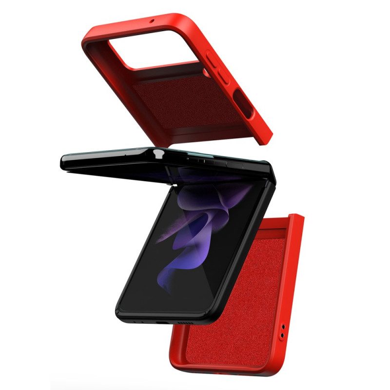 Hülle Für Samsung Galaxy Z Flip 3 5G Flip Case Mate Mit Ring-unterstützung