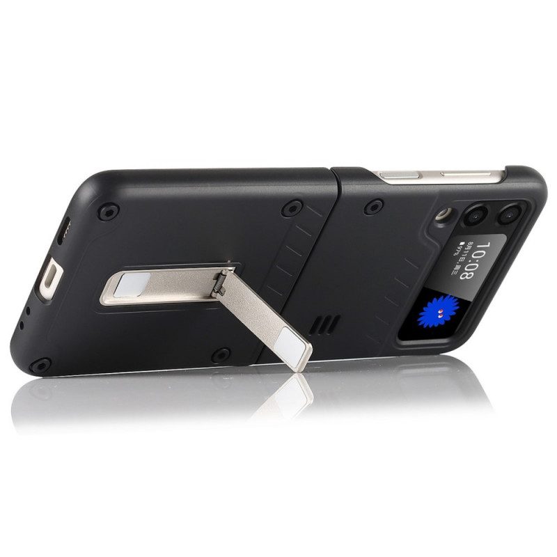 Hülle Für Samsung Galaxy Z Flip 3 5G Flip Case Matt Mit Ständer