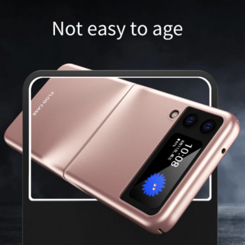 Hülle Für Samsung Galaxy Z Flip 3 5G Flip Case Metallisch