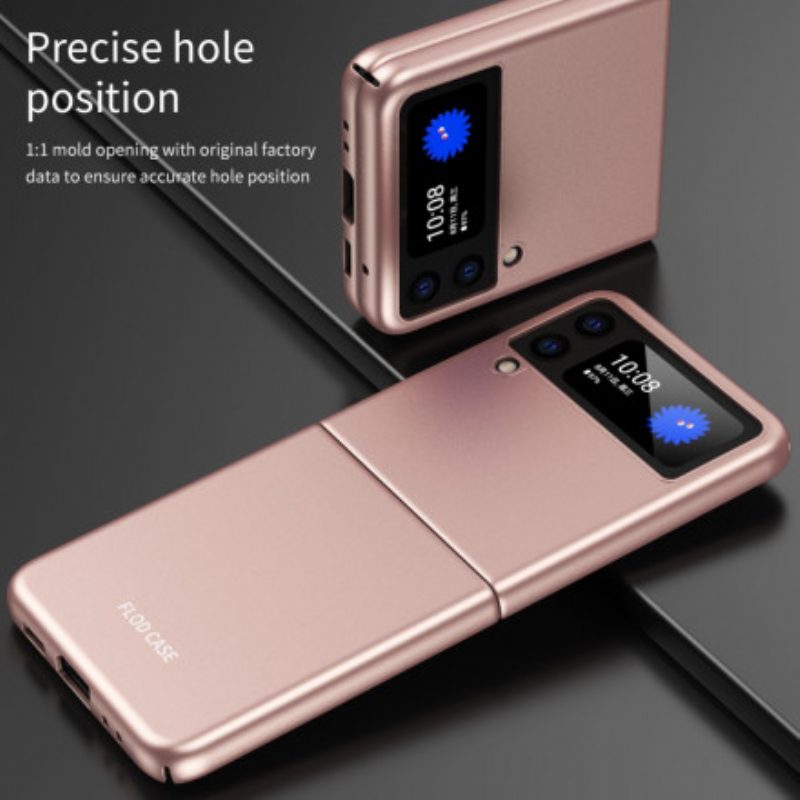 Hülle Für Samsung Galaxy Z Flip 3 5G Flip Case Metallisch