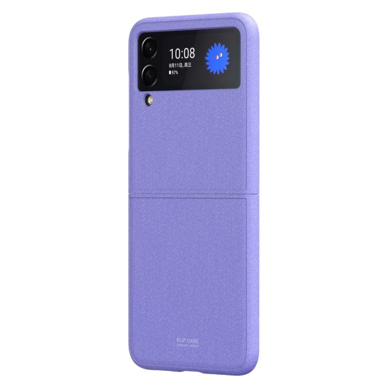 Hülle Für Samsung Galaxy Z Flip 3 5G Flip Case Sandstrahl-stil