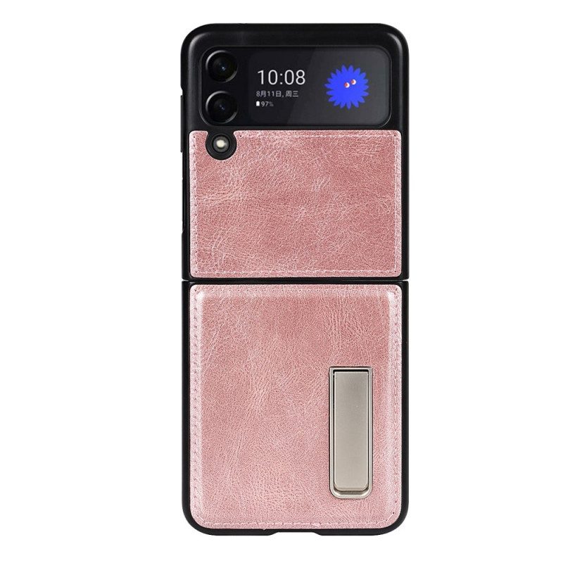 Hülle Für Samsung Galaxy Z Flip 3 5G Flip Case Stil Lederständer