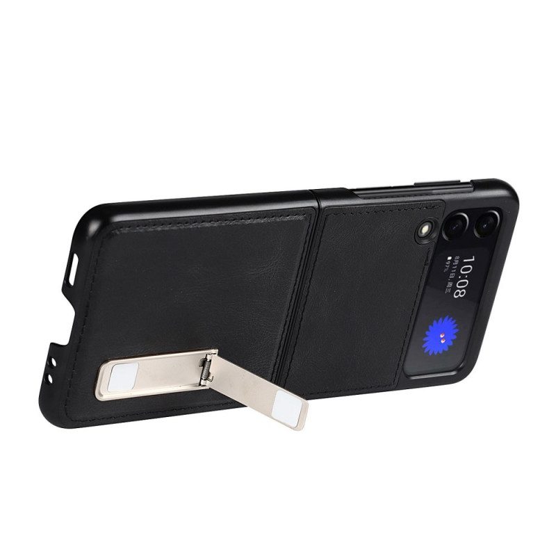 Hülle Für Samsung Galaxy Z Flip 3 5G Flip Case Stil Lederständer