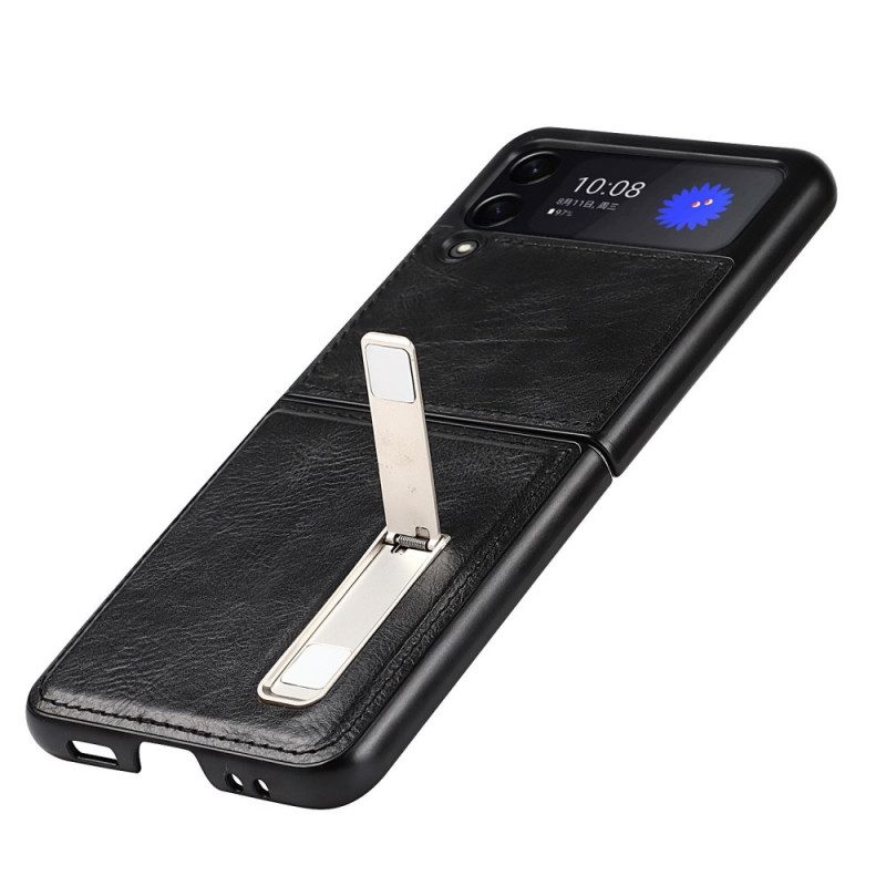 Hülle Für Samsung Galaxy Z Flip 3 5G Flip Case Stil Lederständer