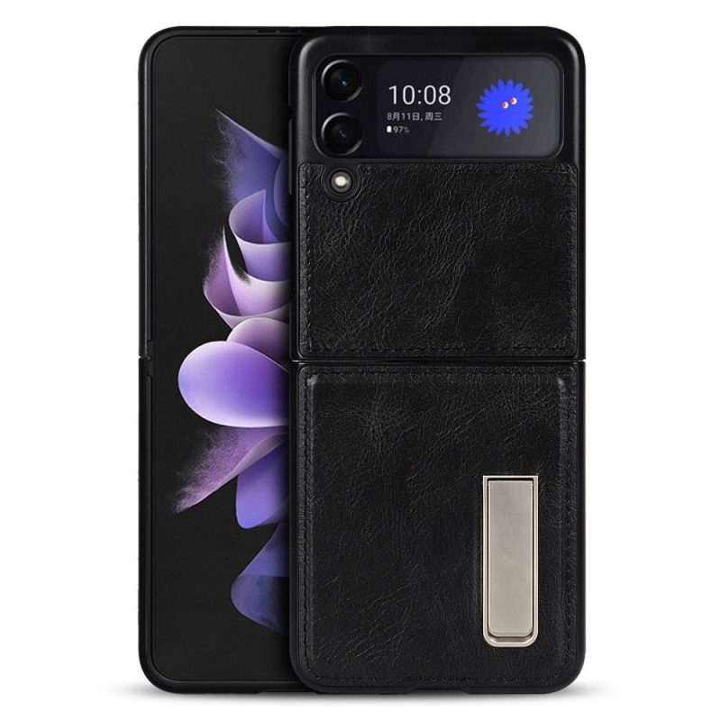 Hülle Für Samsung Galaxy Z Flip 3 5G Flip Case Stil Lederständer