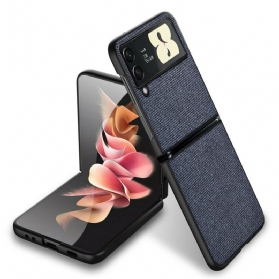 Hülle Für Samsung Galaxy Z Flip 3 5G Flip Case Stoffstruktur