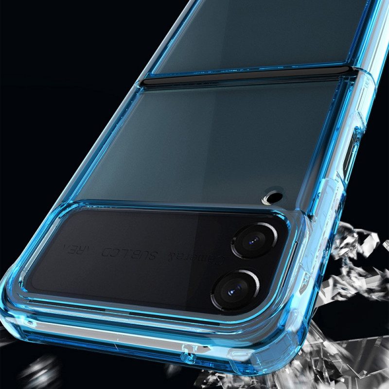 Hülle Für Samsung Galaxy Z Flip 3 5G Flip Case Transparent Gefärbt