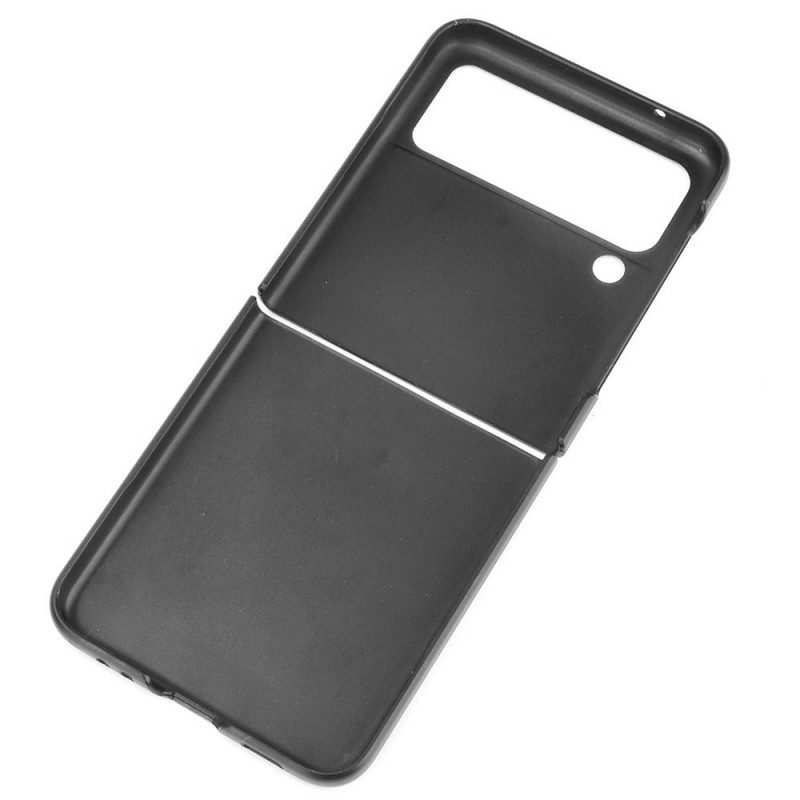 Hülle Für Samsung Galaxy Z Flip 3 5G Flip Case Weicher Ledereffekt