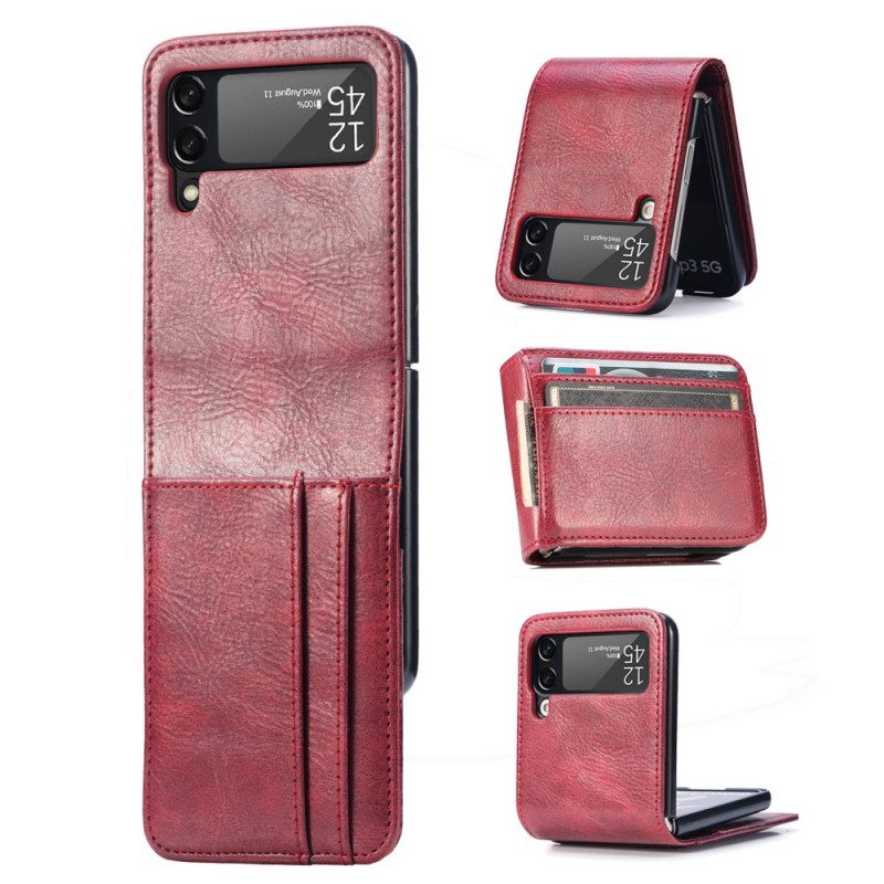 Hülle Für Samsung Galaxy Z Flip 3 5G Geldbörse Flip Case Stil-leder-geldbörse