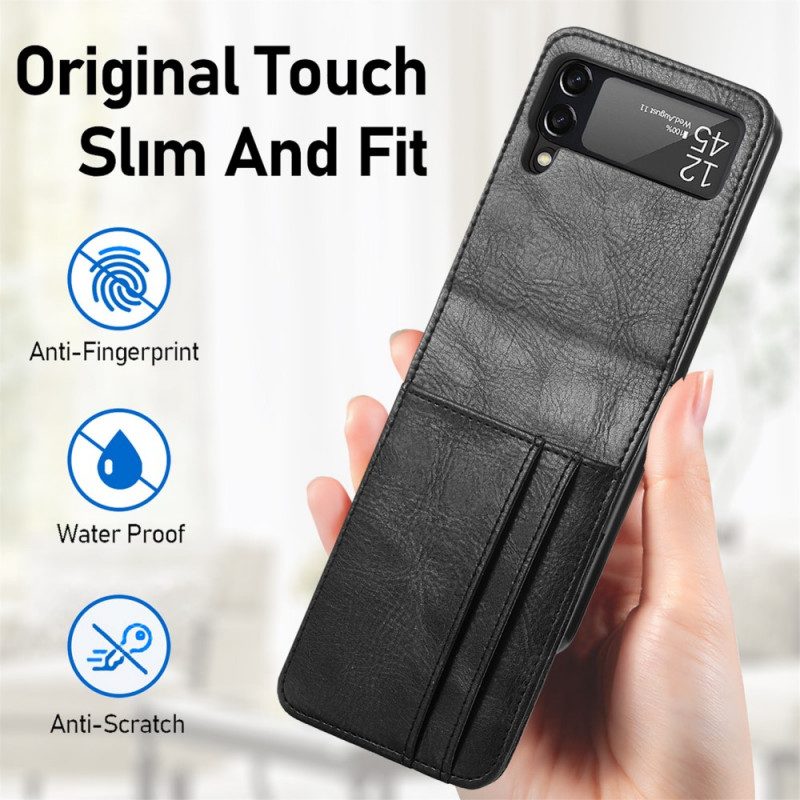 Hülle Für Samsung Galaxy Z Flip 3 5G Geldbörse Flip Case Stil-leder-geldbörse