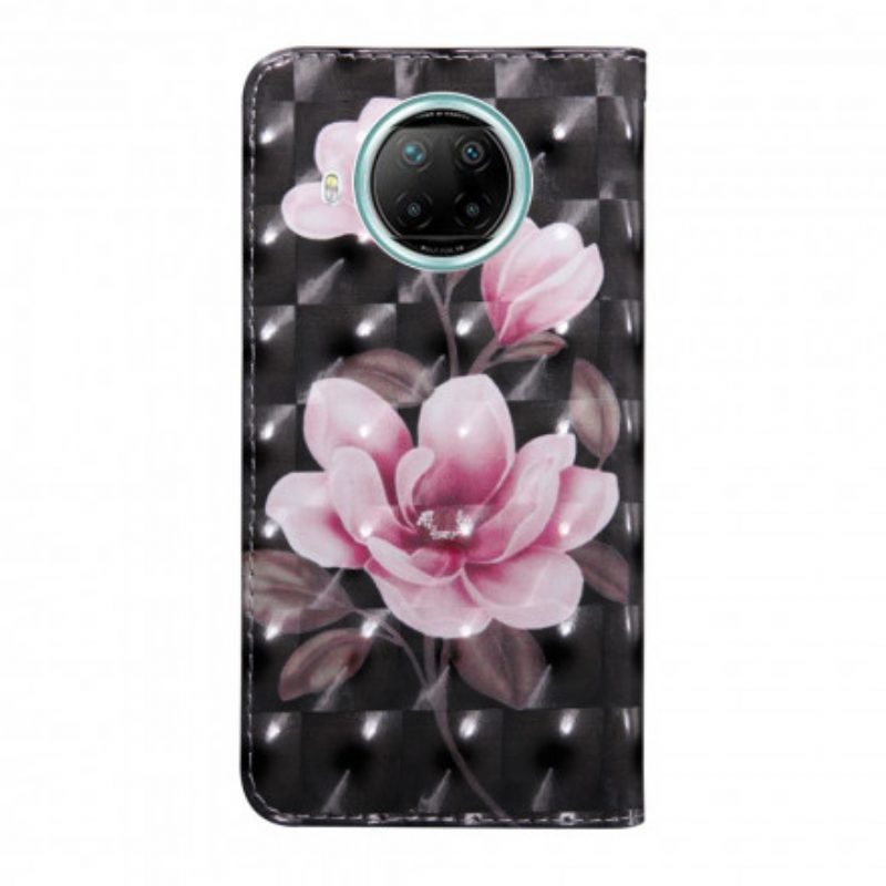 Flip Case Für Xiaomi Mi 10T Lite Blühende Blumen