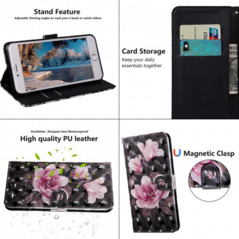 Flip Case Für Xiaomi Mi 10T Lite Blühende Blumen