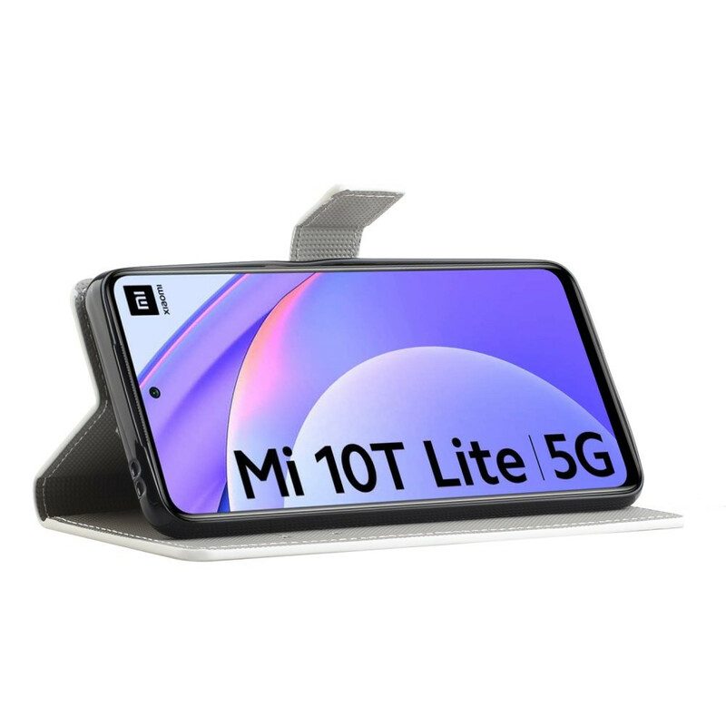 Flip Case Für Xiaomi Mi 10T Lite Galaxy-design