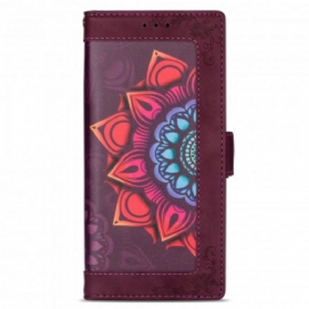 Flip Case Für Xiaomi Mi 10T Lite Mit Kordel Riemchen-mandala