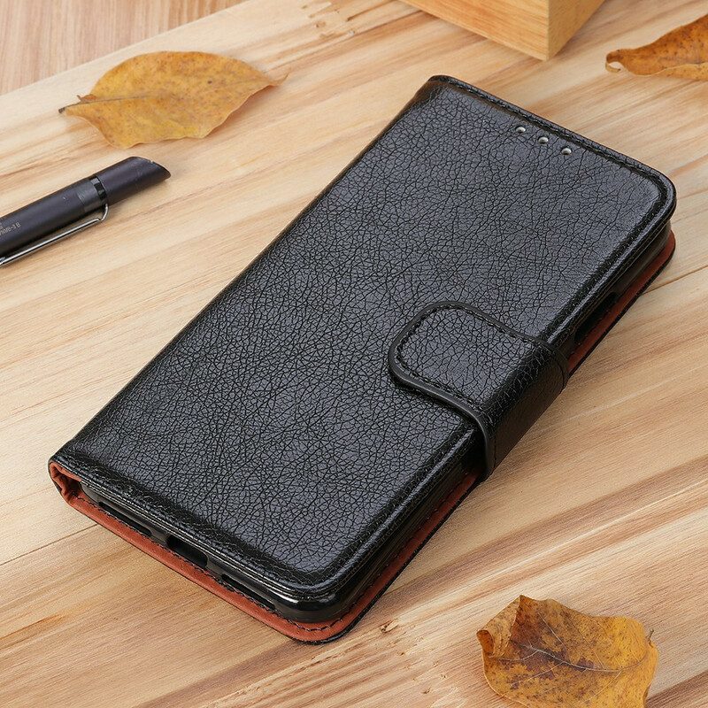 Flip Case Für Xiaomi Mi 10T Lite Nappaspaltleder