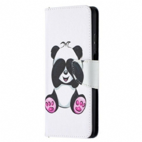 Flip Case Für Xiaomi Mi 10T Lite Panda-spaß