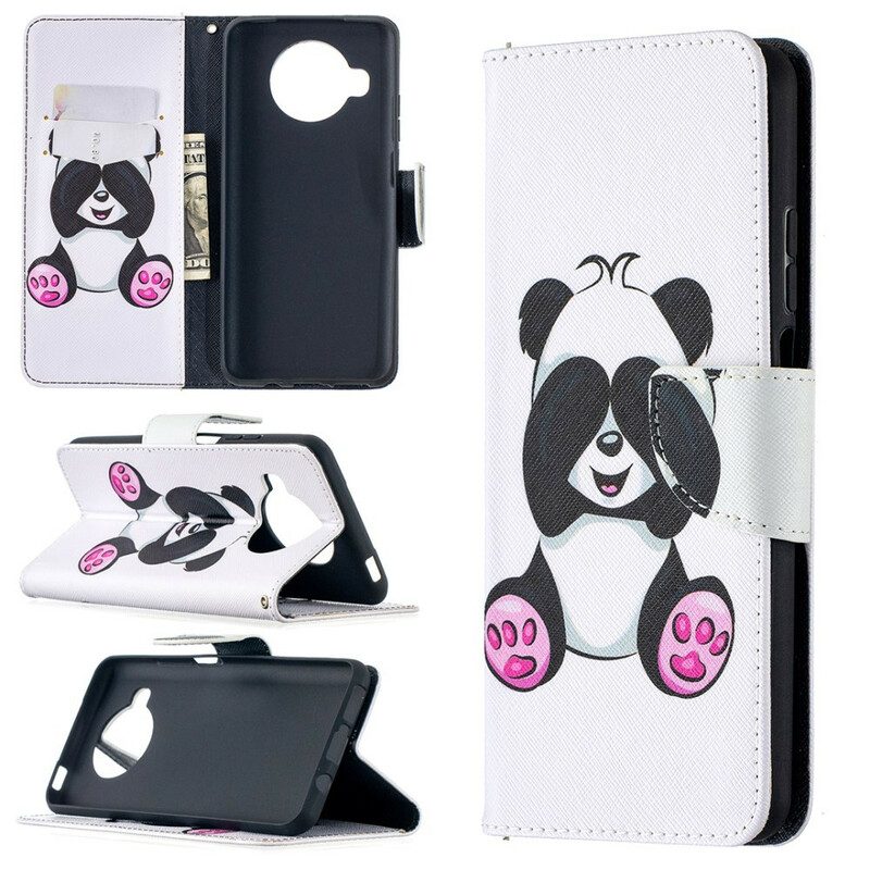 Flip Case Für Xiaomi Mi 10T Lite Panda-spaß