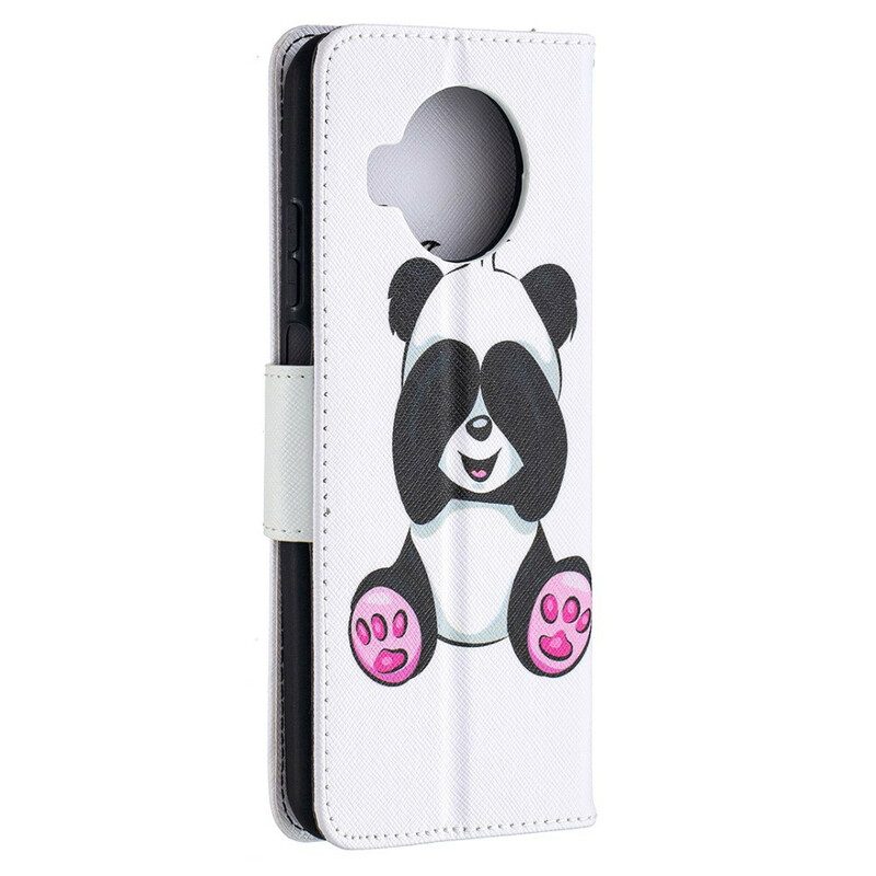 Flip Case Für Xiaomi Mi 10T Lite Panda-spaß