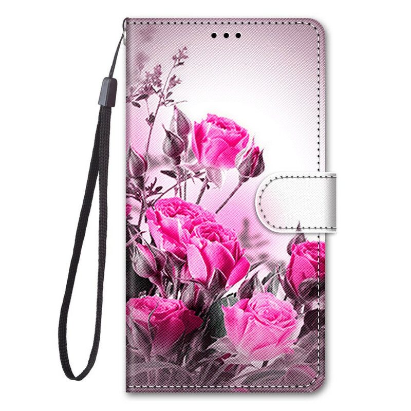 Lederhüllen Für Xiaomi Mi 10T Lite Nur Blumen