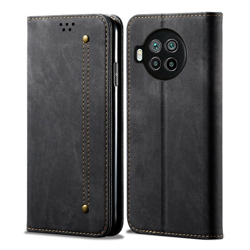 Schutzhülle Für Xiaomi Mi 10T Lite Flip Case Denim-stoff