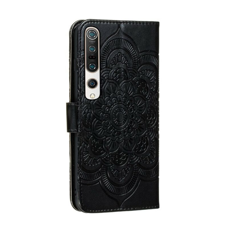 Flip Case Für Xiaomi Mi 10 / 10 Pro Vollständiges Mandala