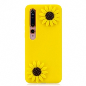 Hülle Für Xiaomi Mi 10 / 10 Pro 3d-sonnenblumen