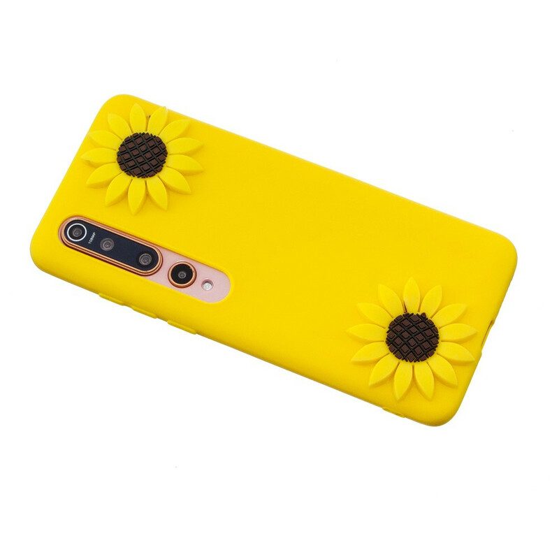 Hülle Für Xiaomi Mi 10 / 10 Pro 3d-sonnenblumen