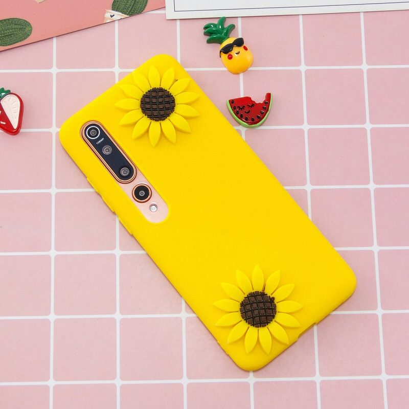 Hülle Für Xiaomi Mi 10 / 10 Pro 3d-sonnenblumen