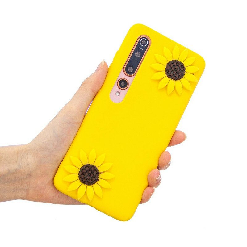 Hülle Für Xiaomi Mi 10 / 10 Pro 3d-sonnenblumen