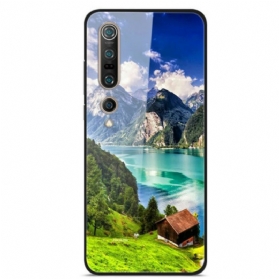 Hülle Für Xiaomi Mi 10 / 10 Pro Dreamscape Gehärtetes Glas