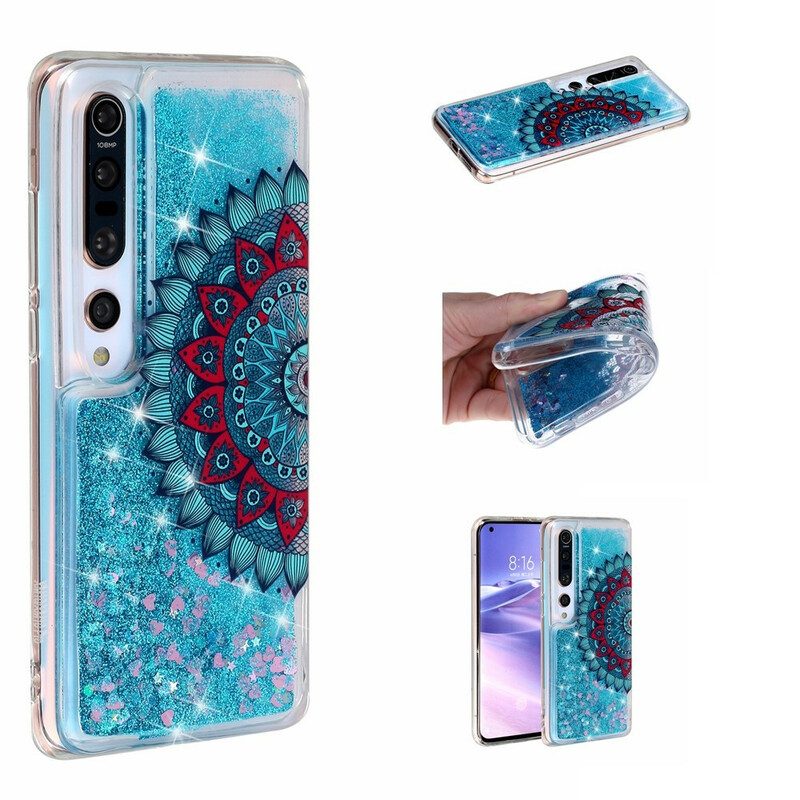 Hülle Für Xiaomi Mi 10 / 10 Pro Glitzer-mandala