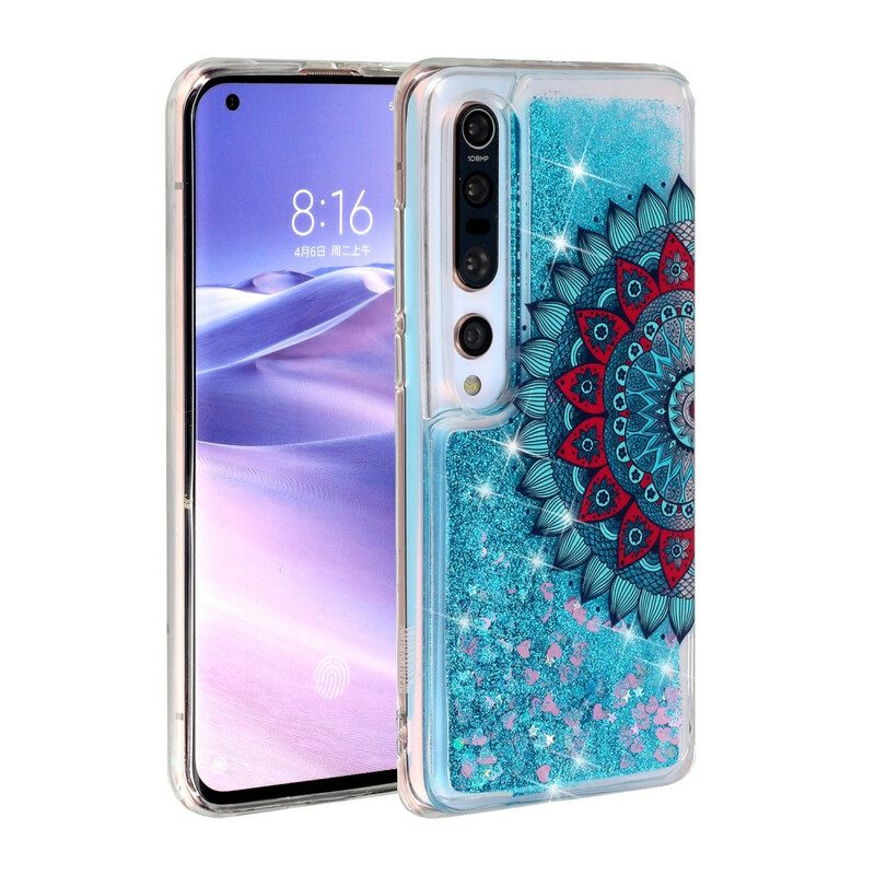 Hülle Für Xiaomi Mi 10 / 10 Pro Glitzer-mandala